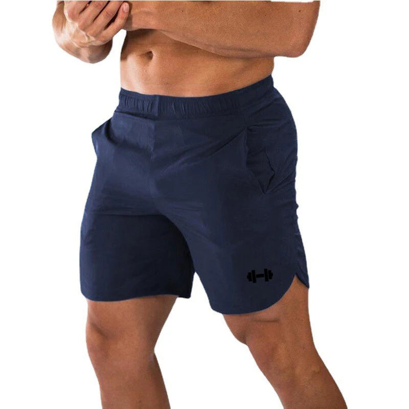 Gym Bodybuilding Shorts Fitness Muscle Workout Basketball Training Running Sport Short Pants Mens Casual Summer Quick Dry Shorts