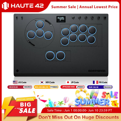 Haute42 X-Move Aluminum Alloy Hitbox Leverless Controller | SAMAG