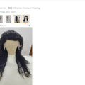 Alileader Training Mannequin Head Canvas Block Head Display Styling Mannequin Manikin Head Wig Stand Free Get T Needle Holder
