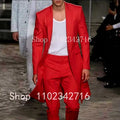 2025 New Summer Long Jacket Wedding Suits for Men White Trousers Groom Tuxedos Classic Lapel Man Blazer 2 Pieces Coat Pants Prom