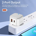 1Pcs 20W Dual Ports Wall Charger Type-C USB C PD Phone Fast Charger Super Quick Charging Power Adapters EU/US/UK Plug For iPhone