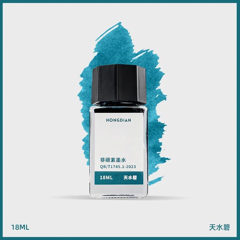 HONGDIAN 18ml 16 Colors Fountain Pens Ink Pen Refill Inks Colored Writing Ink For JINHAO MAJOHN Office School Supplies