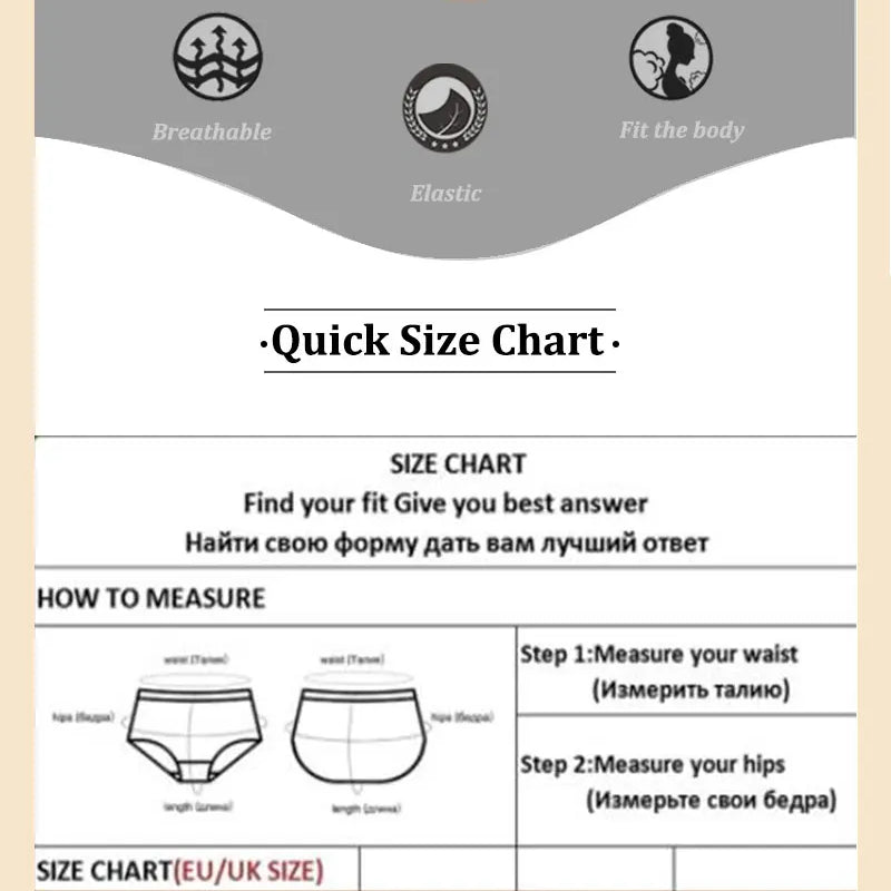 6pcs Cotton Women's Lingerie M-XXL Solid Seamless Panties Sexy Breathable Low-Waist Briefs Female Soft Comfortable Underpants