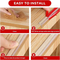 High Quality Anti Collision Baby Proofing PVC Transparent Corner Guard Strip Self Adhesive Cabinet Airbag Furniture Bumper