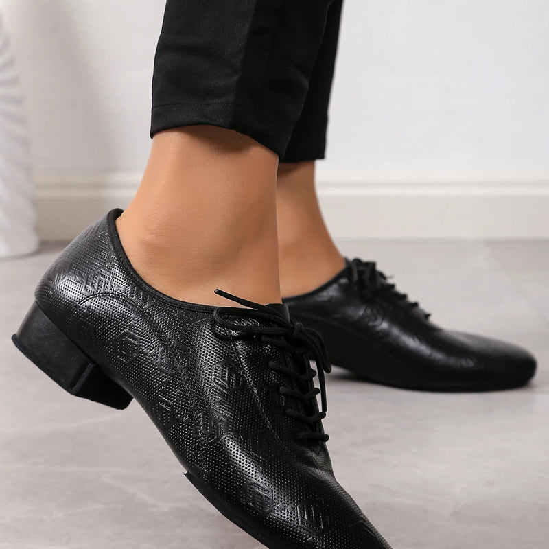 Men Dance Shoes Latin Ballroom dance shoes Modern Indoor Shoes Men Tango Dance Sneaker For Boy heeled