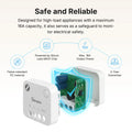 SONOFF MINI-ZB1GP MINI PM Zigbee Power Energy Meter (Non-Switch) 16A Max Energy Tracking Cost Calculation Overload Overcurrent