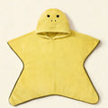 1pc Soft And Absorbent Baby Bath Towel With Cute Yellow Duck Design