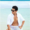 Striped Men Casual Shorts Beach Pants Board Short Quick Dry Sports Trunk Summer Seaside Beachwear Loose Homewear Sleeping Pajama