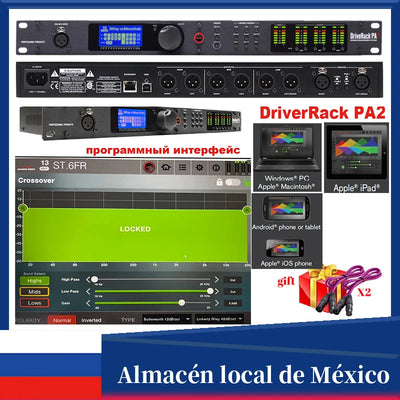 Loudspeaker Management System 2 In 6 Out DriveRack PA2 | SAMAG