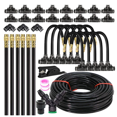 Garden 5-30M 8mm PE Hose 20cm 360° Bending Brass Nozzle | SAMAG