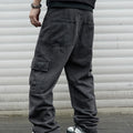 Y2k New Baggy Jeans Male Hip Hop Harajuku Trousers Wide | SAMAG