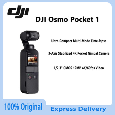 Original DJI Osmo Pocket 1 Handheld Gimbal 12MP Camera 3 | SAMAG