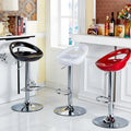 Bar stools set of 2, upholstered bar stool with backrest, height-adjustable , counter stool for kitchen, dining room