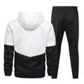 Men's Tracksuit Clothing Set Zipper Hoodie Sweatpants 2 Piece Hooded Long Sleeve Sportswear Sweatshirt Suits - View 6 | SAMAG