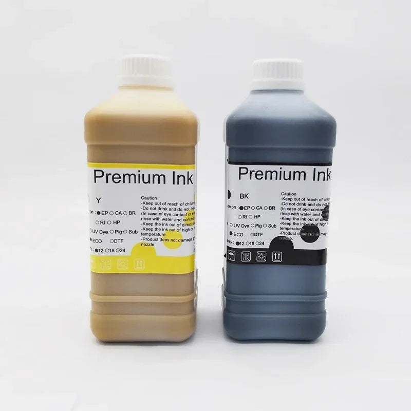 New 1000ml Eco solvent Ink For Roland Mimaki Mutoh Epson TX800 4720 I3200 5113 DX4 DX5 DX6 DX7 XP600 Printer solvent Ink
