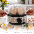 SUPERLEX 400W Power EGG COOKER with Large Capital Boils Up to 7 Eggs Smart Power Off Easy to Clean and Better Safeter For Family