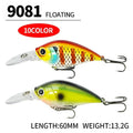 60mm 13.2g Crankbait Fishing Lures Floating Wobbler | SAMAG