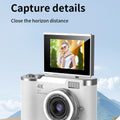 Digital Camera，2.4-inch HD rotating screen，4K video recording，800mAh battery capacity，48 megapixels，Beauty function，Autofocus