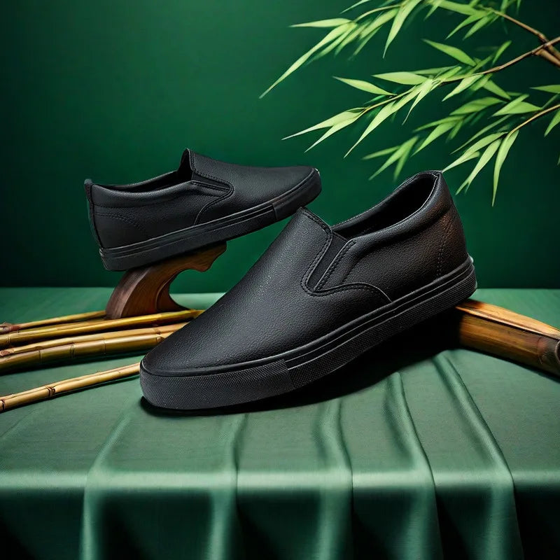 Men's Casual Shoes Grey Brown Flat Bottomed Casual Board Shoes Mens Loafers Man Shoes Casual Sneakers Men