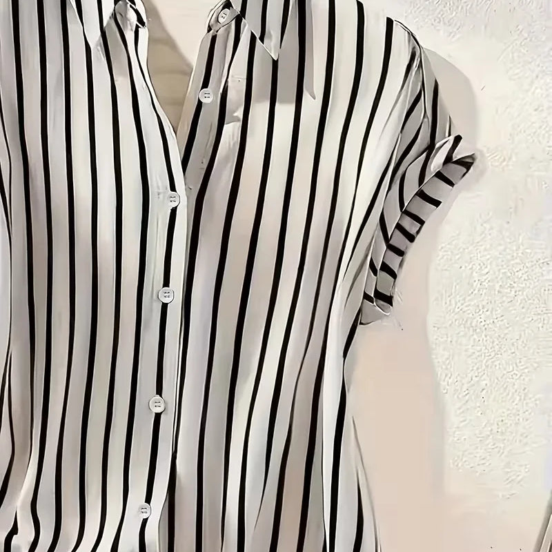 Elegant Orientation] Summer Fashion Women's Striped - View 6 | SAMAG