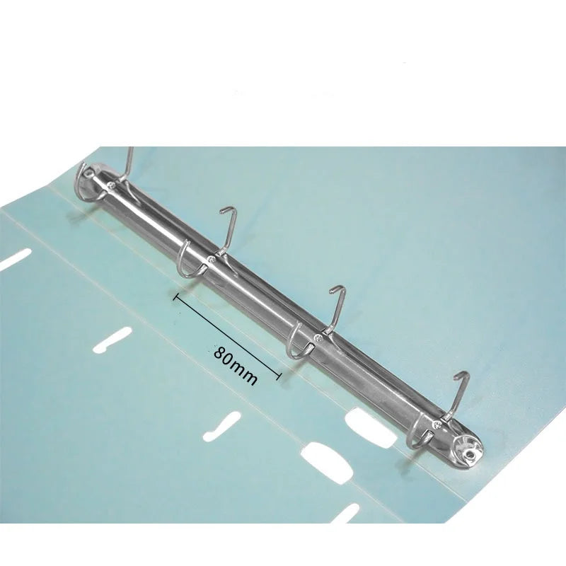 Bview Art 4-Ring Refillable Binder for A4 Paper - Organize Office Documents, Files & Papers Securely