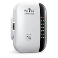 HOMEFISH WiFi Extender 300Mbps Wireless Signal Repeater 2.4G WiFi Amplifier with LAN Port, WPS One-Click Connection, WiFi Range