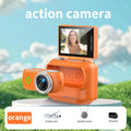 HD 1080P Mini Magnetic 2.0" Action Camera For VLOG Motorcycles Bicycle Car Sports Screen Flip Portable Detachable Action Camera