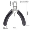 Jewelry Crimping Pliers For Making Tips Tool Tweezers Crimp Nose Pliers Jump Rings & Split Rings Double Rings Diy Accessories