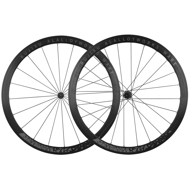 Super light Rujixu 700c 36T Ratchet wheel Road Bike v brake Wheelset  30/40/50mm Road Wheels V/C brake Road wheel