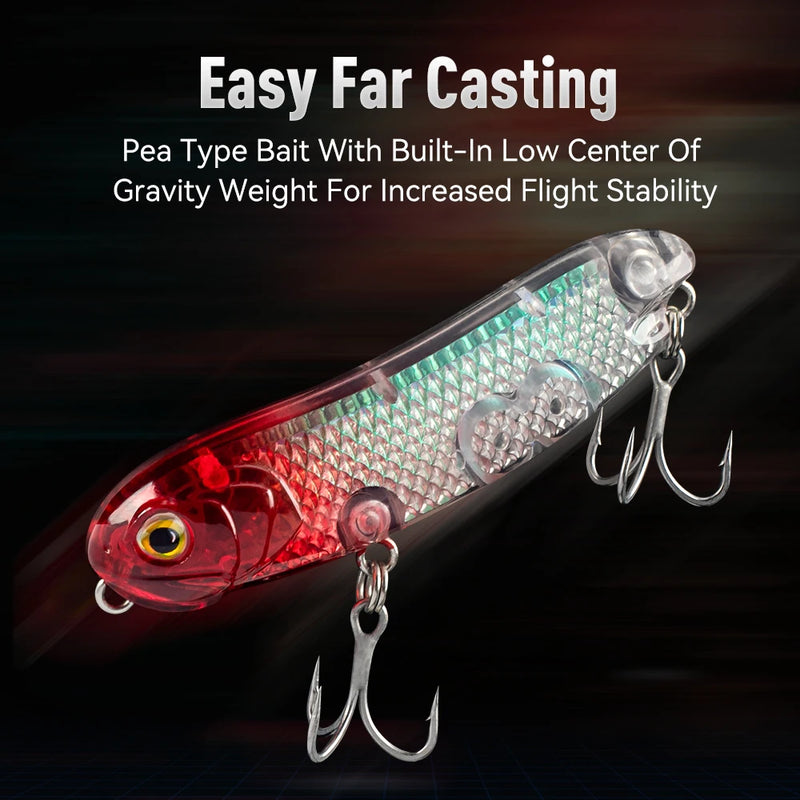 Kingdom Topwater Fishing Lure Z-Dog 3D Hologram 4.5g 7.5g | SAMAG