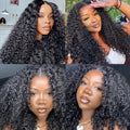 Water Jerry Curly Bundles Original Vietnamese Kinky Curly Hair Bundles Afro Bouncy Curly Weaving Raw 100% Human Hair Extensions
