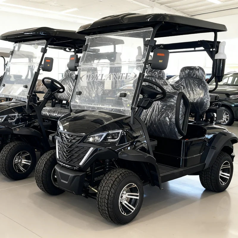 Wholesale CE Export Electric Golf Cart Golf Course Club 2/4/6/8 Seater Off-Road Solar Power Electric Golf Cart