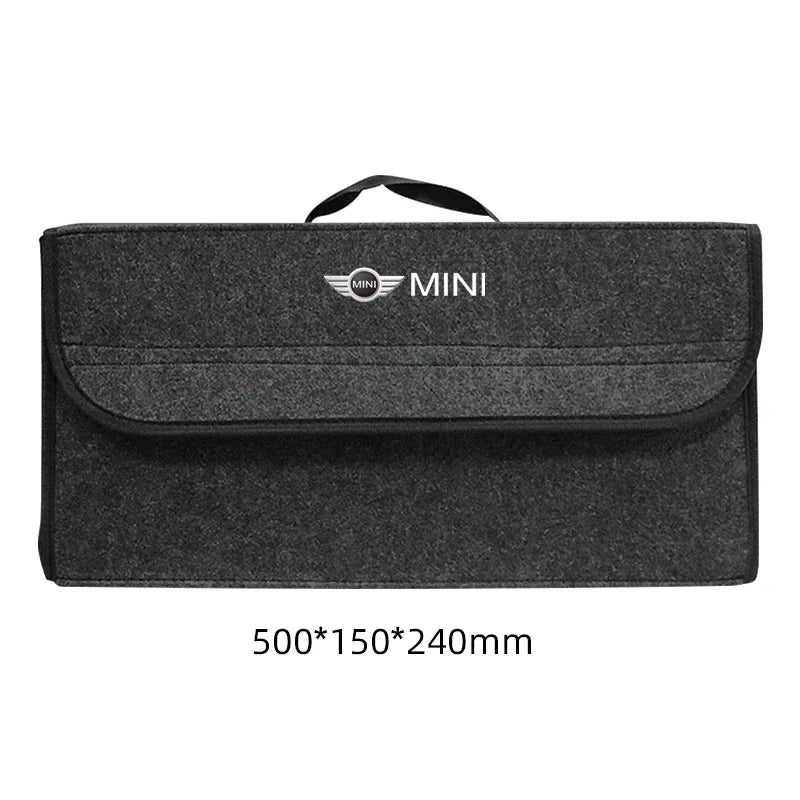 Car Trunk Storage Bag Organizer Sundries Stowing Tidying Box For MINI Cooper JCW WORKS R55 R56 F55 F56 R57 R58 R59 R60 R50