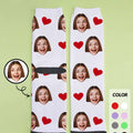 Custom Face Socks Personalized Photo Customizable Funny | SAMAG