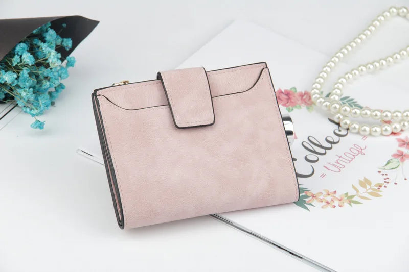 Luxur Leather Women's Wallet Large-capacity Multi-card Slots Slim Coin Pocket Purse Cards Holders Wallet for Woman