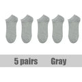 Pairs Women/Men Socks Breathable Sports Solid Color Boat | SAMAG