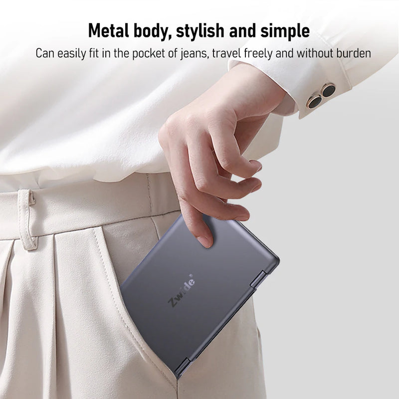 Zwide N8 Pro Mini Laptop 8-inch touch screen two-in-one convenient pocket business trip business office entertainment