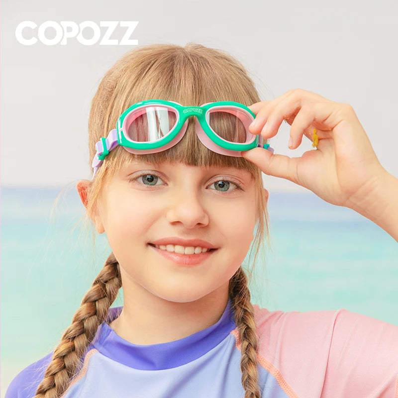 COPOZZ Colorful Swimming Goggles Kids Professional | SAMAG