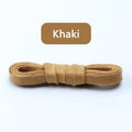 1Pair Waxed Cotton Shoelaces Waterproof Leather Shoelace Sneakers Boots Flat Laces for Shoes Accessories 70/90/120/150cm