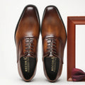 New 2026 Pointed Toe British Style Business Formal Leather Shoes Men's Buckle Casual Gentleman Office Wedding Oxford Shoes