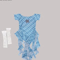 Girls K - pop Off Shoulder Crop Top Tutu Skirt Kids Hip Hop - View 15 | SAMAG