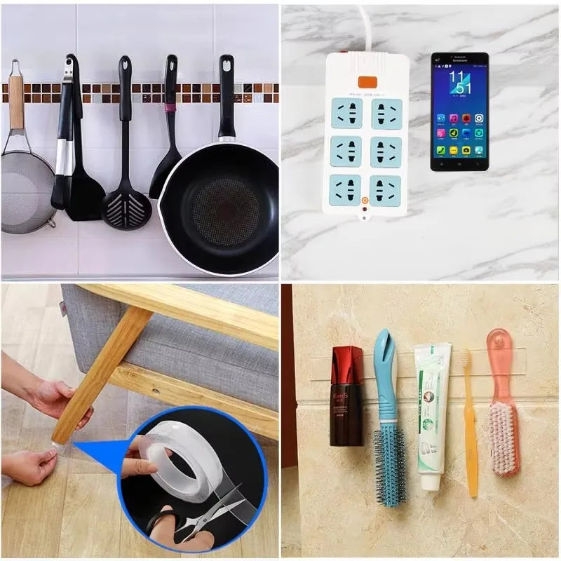 Super double-sided tape monster tape household appliances waterproof wall sticker decoration-resistant tape