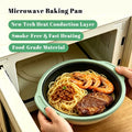 Microwave Grill Pan Microwave Griller, Griddle & Crisper Pan with Lid for Grilling, Browning, and Crisping Foods