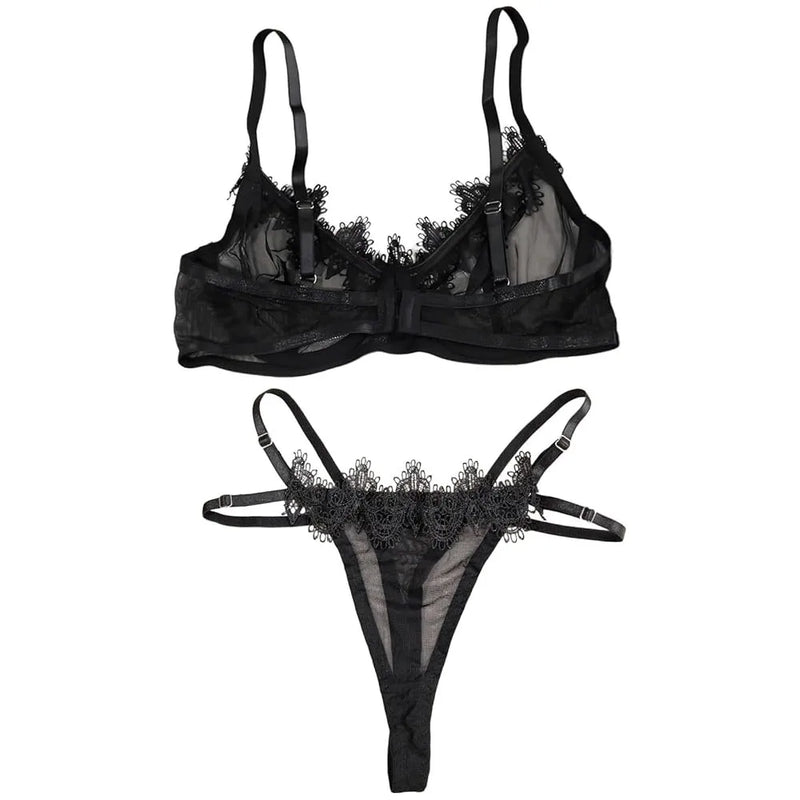 Sexy Lingerie for Women Underwear Panty Set Play See through Lace Bodysuit Babydoll Sleepwear