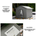 Stray Cat dog House Waterproof Outdoor Winter Warm Pet Cave Sleeping Beds Home Foldable Washable for Small Dog Puppy Supplies