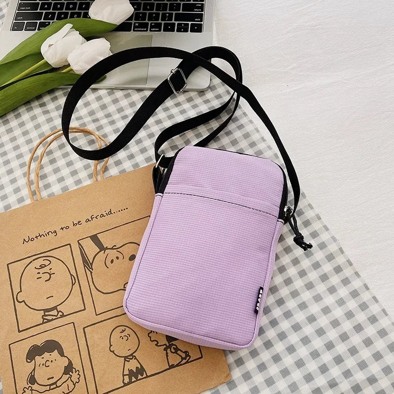 New Fashion Mobile Phone Bag Women's Messenger Bag All-match Mini Small Crossbody Bag Hanging Neck Coin Purse Vertical Handbag
