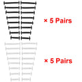 16pcs/lot Silicone Shoelaces No Tie Shoelaces 12 Colors Elastic Lace Shoelace Creative Lazy Silicone Laces Rubber Lace
