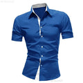 Men's casual business short-sleeved shirt | SAMAG