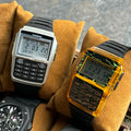 Men's Top Luxury LED Multifunction Calculator Watch Luminous Electronic Numeric Watch Keyboard Style
