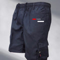 Paris Printed Casual Work Shorts Men's Multi-pocket Loose | SAMAG